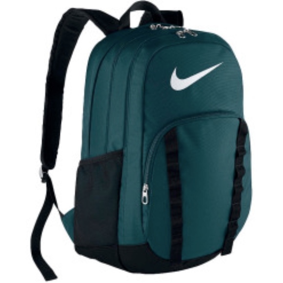 dark green nike backpack